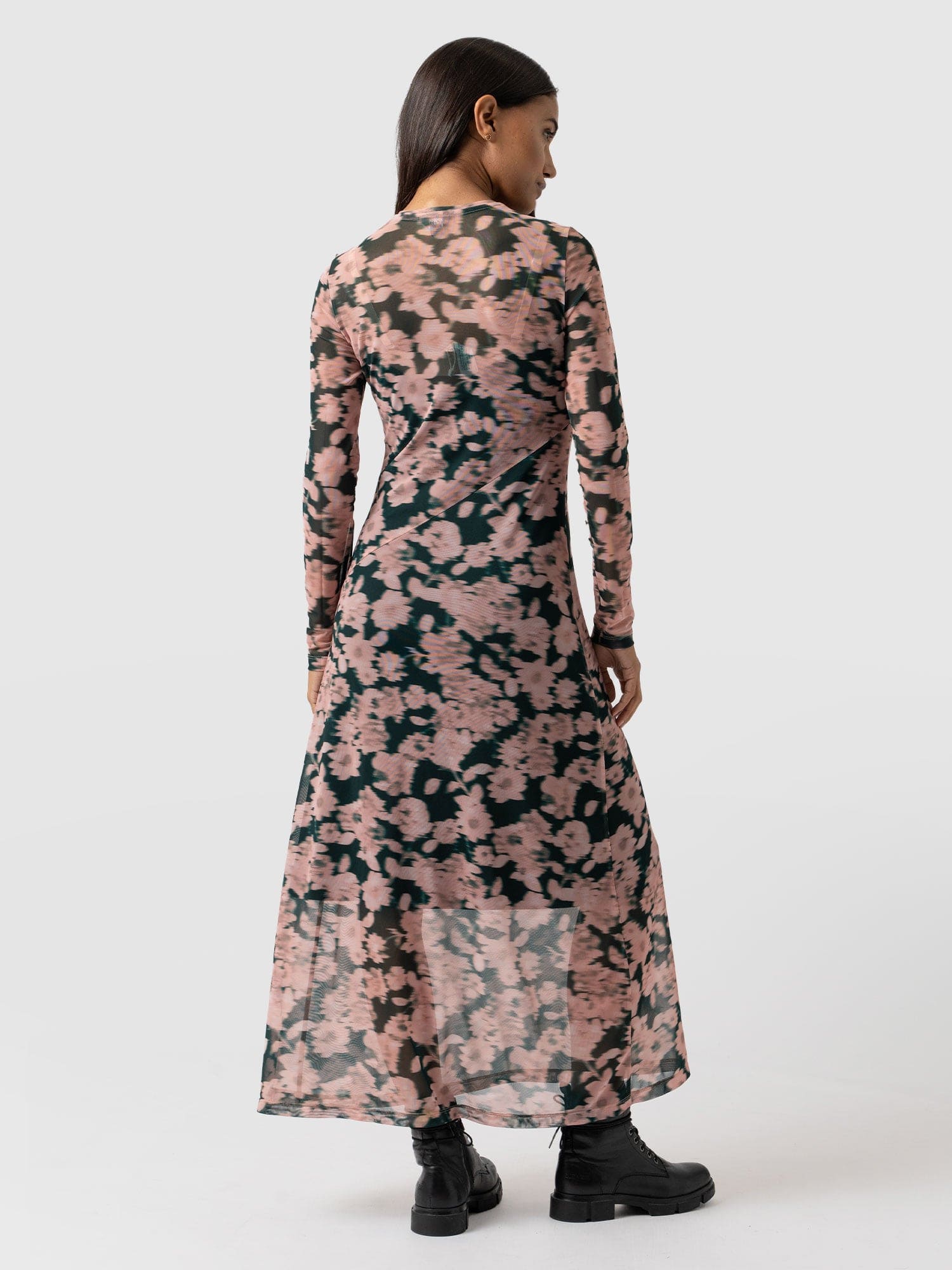 Mesh Runway Dress - Chelsea Floral